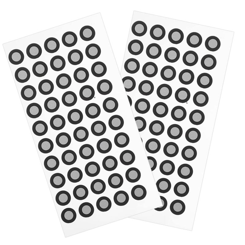 Zig Dot Markers Reflective Scanning Stickers Washable Reference Points 2 Sheets - Image 1